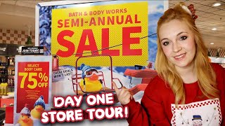 🐥🎁 WINTER SEMI ANNUAL SALE: Store Walk Through! Come See What's on Clearance at Bath \u0026 Body Works!