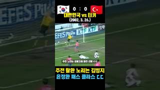 김병지, 윤정환 2002 월드컵 앞두고 각성했던 레전드 평가전 ㄷㄷ (대한민국 vs 터키 / 2002. 3. 26.)