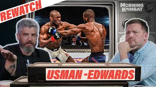 Rewatch: Kamaru Usman vs. Leon Edwards | UFC 278 | Morning Kombat