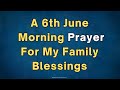 Pray This Morning Prayer Before You Start Your Day | Lord, Keep Our Family Strong Together