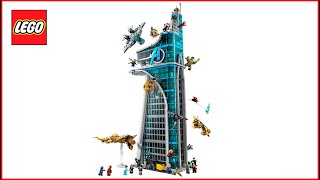 LEGO Marvel Super Heroes 76269 Avengers Tower Lego Speed Build - Brick Builder