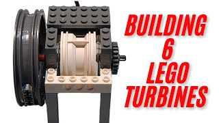 building lego high pressure turbine.