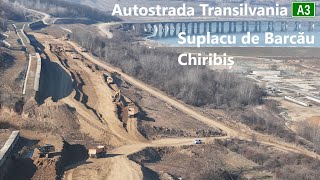 Autostrada Transilvania A3 |Suplacu de Barcău - Chiribiș, activitate la sub zero grade C