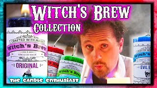 Witch's Brew Collection - 4 Hand-Crafted MAGIC Candles - by Coventry Creations