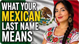 What Your Mexican Last Names Mean?