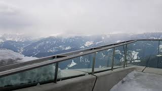 View from Messner Mountain Museum in Kronplatz, South Tyrol