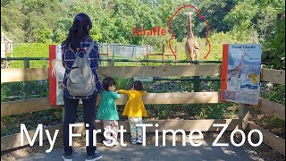 [Identical Twin Girls] The first time we went to the zoo / Franklin Zoo