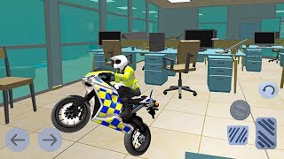 Office Bike Driving Simulator - Police Motorbikes - Android Gameplay FHD