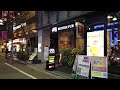 【4k】2022 night walk in tokyo ueno japan