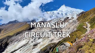 13 DAYS HIKING IN MANASLU CIRCUIT TREK IN NEPAL | LARKE PASS | SILENT HIKING | NEPAL |