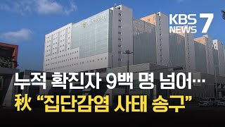 내일 서울 동부구치소 코로나19 5차 전수검사…추미애 “송구” / KBS