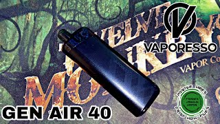 Gen Air 40 by Vaporesso | Lightest 40w Pod Mod!