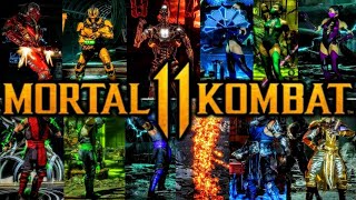 MK11 *ALL* CHARACTER END OF ROUND TAUNTS!! (NPC INCLUDED) MK11 ULTIMATE