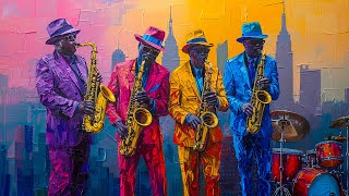Experience the Ultimate 🎷 Upbeat Jazz Saxophone Funky Music | Funk Jazz  Instrum