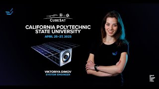Viktoria Dimov discusses the TOLIMAN Mission at #CubeSatDW 2023