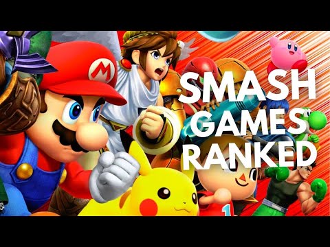 RANKING The SUPER SMASH BROS. Games From Worst To Best - YouTube