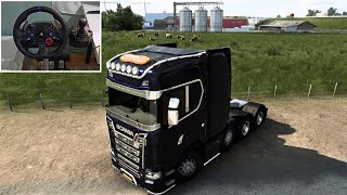 To Linz - Scania S730 - Euro Truck Simulator 2 | Logitech G29 Gameplay
