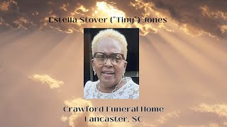 Funeral Service for Estella Stover ("Tiny") Jones