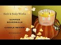 Bath & Body Works | Summer Boardwalk Candle Review 🍿 #bathandbodyworks