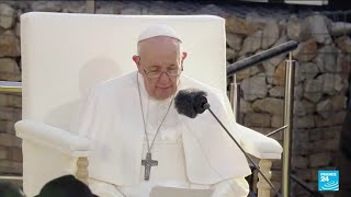 'Unspeakable acts of inhumanity': Pope expresses Holocaust 'shame' before Slovak Jews • FRANCE 24