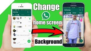 How to change whatsapp home screen background||Whatsapp home screen wallpaper कैसे बदलते हैं