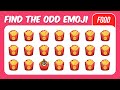 Find the ODD One - Food Edition 🍟🍔🍕 | Emoji Quiz