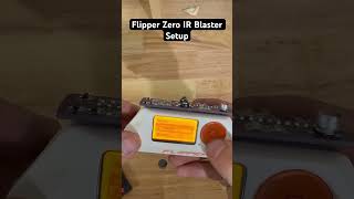 Flipper Zero IR Blaster Setup #flipperzero #shorts #shortvideo #short