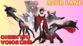 [ AZUR LANE ] Heavy Cruiser Chien Wu Voice Line \