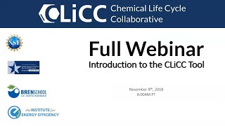 Introduction to CLiCC -- Full Webinar