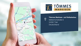 Tömmes Markisen- und Rollladenbau | Markisenanbieter in Trier