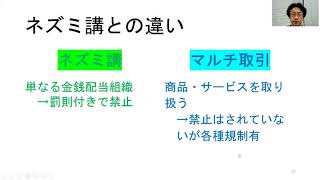 司法書士による「気を付けよう！消費者トラブル～マルチ取引にご注意～」