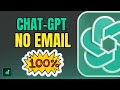 How to Create Chat GPT Account Without Email Address | Chat GPT Sign Up without Email (Easy)