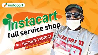 INSTACART FULL SERVICE SHOP | INSTACART A TO Z SERVICE | SHOP A BATCH WITH ME