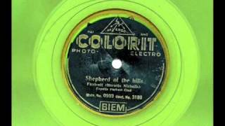 Herbert Glad: Shepherd of the hills (1927)