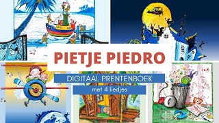 ©Pietje Piedro (op zoek naar Sint) - digitaal prentenboek en 4 liedjes voor kleuters en peuters