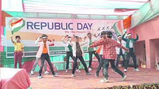 34  Dance Tirange ka Jalwa Students  On Republic Day 2025  At Little Daffodil An International Scho