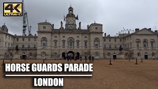 ⁴ᴷ Horse Guards Parade Walk | LONDON WALKING TOUR