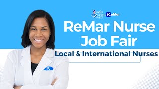 ReMar Job Fair: Top Nursing Careers \u0026 High-Paying Jobs You Can Apply for TODAY! 💼💰