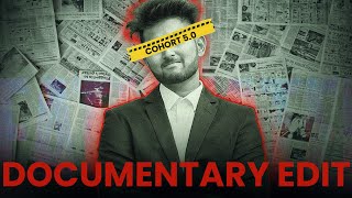 Unveiling the Art of Documentary Editing | Assignment 3 for Tharun Speaks