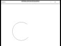 Python Turtle - Draw letter C