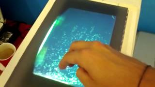 DSI multitouch initial tests