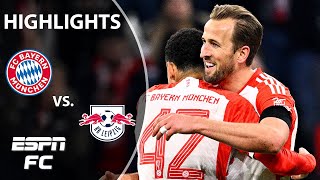 🙌 Kane came to PLAY 🙌 Bayern Munich vs. RB Leipzig | Bundesliga Highlights | ESPN FC
