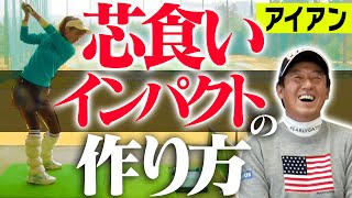 プロはみんなこうやって打つ！？芹澤プロ大絶賛のアイアンのスイング法はコレ！！【レッスン】【UUUMGOLFファミリーの奥義】【皆さんの上達応援企画】【古閑美保】【芹澤信雄】