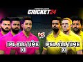 IPL All Time XI vs PSL All Time XI 😍🔥 - Thriller - Cricket 24