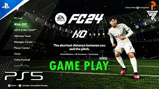 EA FC 24  GAMEPLAY PS5 (Gameplay, Graphics, Player Animation, and more!)