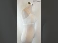 ブラ　バックレース１　ホワイト　bra backlace01 white