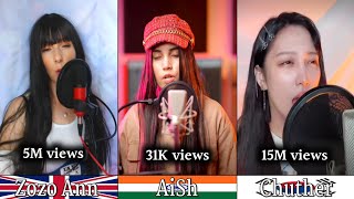 Shut down | Cover Song | Aish | Zozo ann | Chuther | Blackpink Which one you like most...