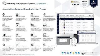 Inventory Management System M365 | Feature Understanding