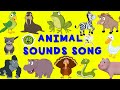 The Animal Sounds Song H1A1 (Cartoon) || Kids Songs and Nursery Rhymes || EduFam ~