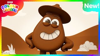 Brown 🟤| Colours for Kids | Episode 24 | @Colourblocks